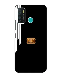 Чехол для Infinix Hot 9 / Hot 9 Pro с картинкой «PUBG — вертикальные линии»