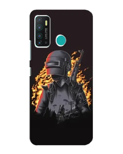 Чехол для Infinix Hot 9 / Hot 9 Pro с картинкой «PUBG — огненный силуэт» Чехол для Infinix Hot 9 / Hot 9 Pro с картинкой «PUBG — огненный силуэт»
