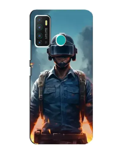 Чехол для Infinix Hot 9 / Hot 9 Pro с картинкой «PUBG — реалистичный герой» Чехол для Infinix Hot 9 / Hot 9 Pro с картинкой «PUBG — реалистичный герой»