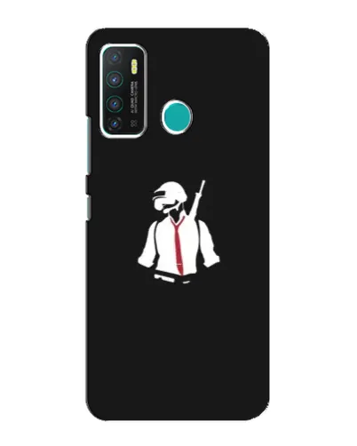 Чехол для Infinix Hot 9 / Hot 9 Pro с картинкой «PUBG — силуэт воина» Чехол для Infinix Hot 9 / Hot 9 Pro с картинкой «PUBG — силуэт воина»