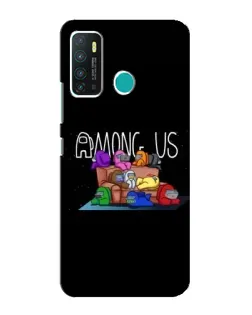 Чехол для Infinix Hot 9 / Hot 9 Pro с картинкой «Логотип Among Us» Чехол для Infinix Hot 9 / Hot 9 Pro с картинкой «Логотип Among Us»