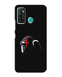 Чехол для Infinix Hot 9 / Hot 9 Pro с картинкой «Among Us шлем»