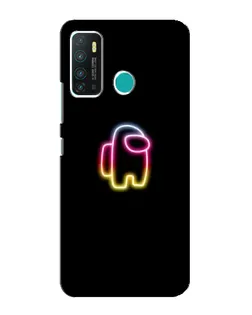 Чехол для Infinix Hot 9 / Hot 9 Pro с картинкой «Among Us градиент»
