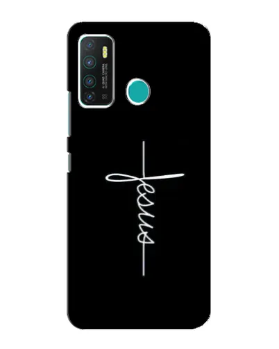 Чехол для Infinix Hot 9 / Hot 9 Pro с картинкой «Тонкая линия веры»
