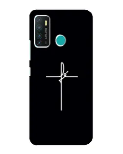 Чехол для Infinix Hot 9 / Hot 9 Pro с картинкой «Тонкий крест» Чехол для Infinix Hot 9 / Hot 9 Pro с картинкой «Тонкий крест»