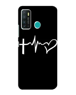 Чехол для Infinix Hot 9 / Hot 9 Pro с картинкой «Пульс веры» Чехол для Infinix Hot 9 / Hot 9 Pro с картинкой «Пульс веры»