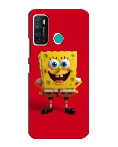 Чехол для Infinix Hot 9 / Hot 9 Pro с картинкой «Спанч Боб на красном» Чехол для Infinix Hot 9 / Hot 9 Pro с картинкой «Спанч Боб на красном»