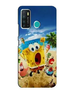 Чехол для Infinix Hot 9 / Hot 9 Pro с картинкой «Развлечения на пляже»
