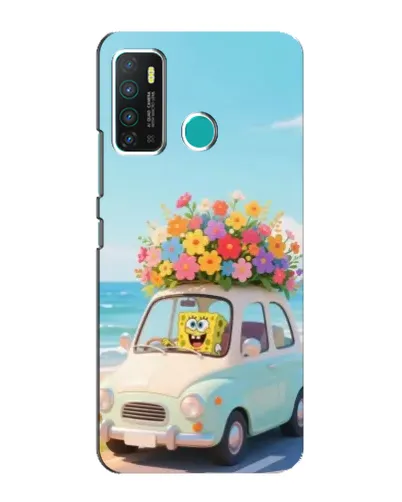 Чехол для Infinix Hot 9 / Hot 9 Pro с картинкой «Автомобильное путешествие» Чехол для Infinix Hot 9 / Hot 9 Pro с картинкой «Автомобильное путешествие»