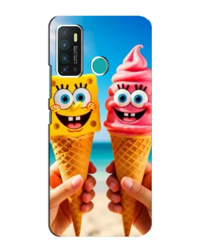 Чехол для Infinix Hot 9 / Hot 9 Pro с картинкой «Спанч Боб мороженое» Чехол для Infinix Hot 9 / Hot 9 Pro с картинкой «Спанч Боб мороженое»