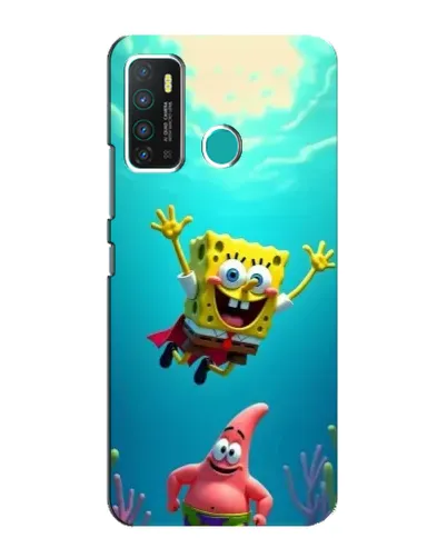 Чехол для Infinix Hot 9 / Hot 9 Pro с картинкой «Спанч Боб под водой» Чехол для Infinix Hot 9 / Hot 9 Pro с картинкой «Спанч Боб под водой»