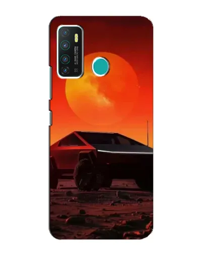 Чехол для Infinix Hot 9 / Hot 9 Pro с картинкой «Cybertruck на Марсе» Чехол для Infinix Hot 9 / Hot 9 Pro с картинкой «Cybertruck на Марсе»