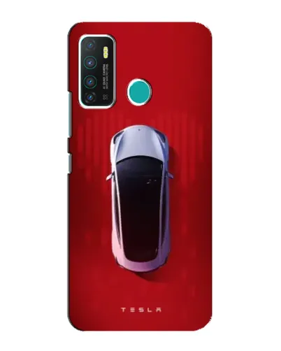 Чехол для Infinix Hot 9 / Hot 9 Pro с картинкой «Tesla Top View» Чехол для Infinix Hot 9 / Hot 9 Pro с картинкой «Tesla Top View»
