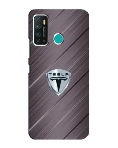 Чехол для Infinix Hot 9 / Hot 9 Pro с картинкой «Металлическая текстура Tesla» Чехол для Infinix Hot 9 / Hot 9 Pro с картинкой «Металлическая текстура Tesla»