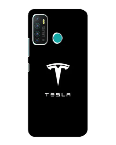 Чехол для Infinix Hot 9 / Hot 9 Pro с картинкой «Tesla White Logo» Чехол для Infinix Hot 9 / Hot 9 Pro с картинкой «Tesla White Logo»