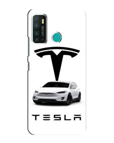 Чехол для Infinix Hot 9 / Hot 9 Pro с картинкой «Tesla White Style» Чехол для Infinix Hot 9 / Hot 9 Pro с картинкой «Tesla White Style»