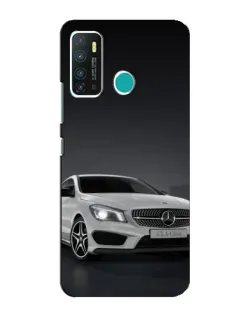Чехол для Infinix Hot 9 / Hot 9 Pro с картинкой «Mercedes AMG GT Silver»