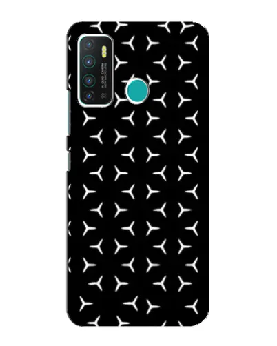 Чехол для Infinix Hot 9 / Hot 9 Pro с картинкой «Mercedes паттерн звезд» Чехол для Infinix Hot 9 / Hot 9 Pro с картинкой «Mercedes паттерн звезд»