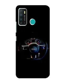 Чехол для Infinix Hot 9 / Hot 9 Pro с картинкой «Салон Audi — руль» Чехол для Infinix Hot 9 / Hot 9 Pro с картинкой «Салон Audi — руль»