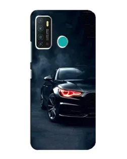 Чехол для Infinix Hot 9 / Hot 9 Pro с картинкой «Audi — хищный взгляд»