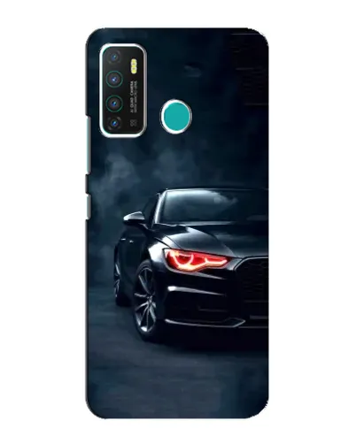 Чехол для Infinix Hot 9 / Hot 9 Pro с картинкой «Audi — хищный взгляд»