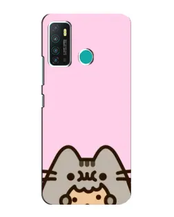 Чехол для Infinix Hot 9 / Hot 9 Pro с картинкой «Pusheen и печенье» Чехол для Infinix Hot 9 / Hot 9 Pro с картинкой «Pusheen и печенье»