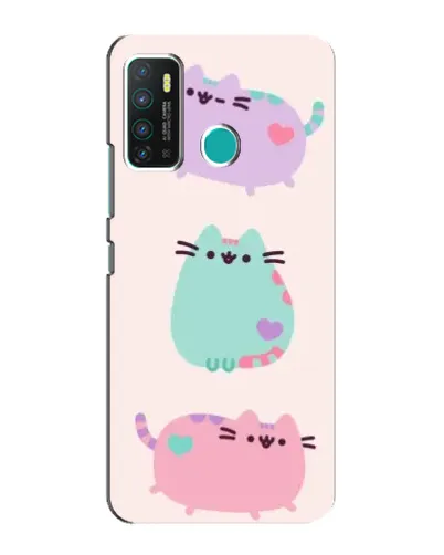 Чехол для Infinix Hot 9 / Hot 9 Pro с картинкой «Pusheen трио» Чехол для Infinix Hot 9 / Hot 9 Pro с картинкой «Pusheen трио»