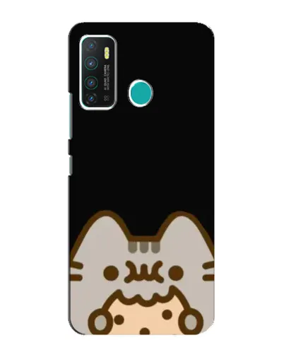 Чехол для Infinix Hot 9 / Hot 9 Pro с картинкой «Пушин на черном» Чехол для Infinix Hot 9 / Hot 9 Pro с картинкой «Пушин на черном»