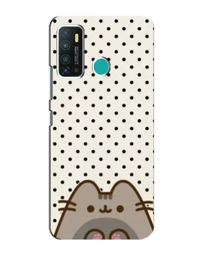 Чехол для Infinix Hot 9 / Hot 9 Pro с картинкой «Пушин в горошек» Чехол для Infinix Hot 9 / Hot 9 Pro с картинкой «Пушин в горошек»