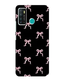 Чехол для Infinix Hot 9 / Hot 9 Pro с картинкой «Бант-цветок»