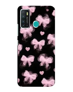 Чехол для Infinix Hot 9 / Hot 9 Pro с картинкой «Геометрия банта»