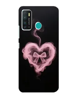 Чехол для Infinix Hot 9 / Hot 9 Pro с картинкой «Дымчатое сердце»