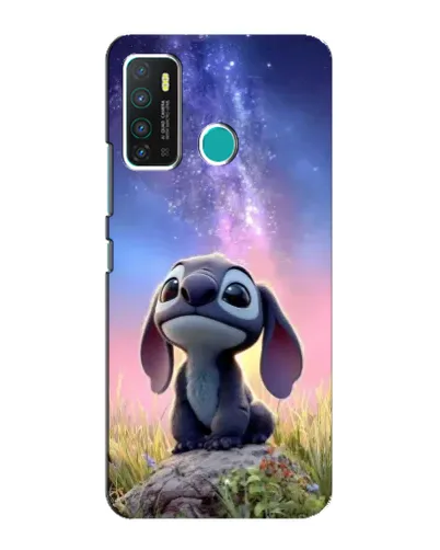Чехол для Infinix Hot 9 / Hot 9 Pro с картинкой «Стич на рассвете»