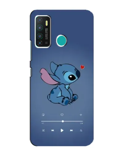 Чехол для Infinix Hot 9 / Hot 9 Pro с картинкой «Музыкальный Stitch»