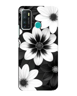 Чехол для Infinix Hot 9 / Hot 9 Pro с картинкой «Монохромные астры» Чехол для Infinix Hot 9 / Hot 9 Pro с картинкой «Монохромные астры»