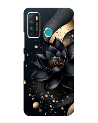 Чехол для Infinix Hot 9 / Hot 9 Pro с картинкой «Черный лотос» Чехол для Infinix Hot 9 / Hot 9 Pro с картинкой «Черный лотос»