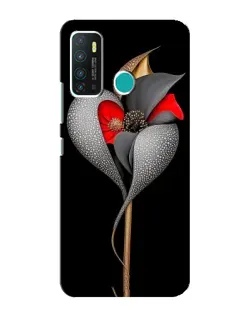 Чехол для Infinix Hot 9 / Hot 9 Pro с картинкой «Серебряный фантазийный цветок» Чехол для Infinix Hot 9 / Hot 9 Pro с картинкой «Серебряный фантазийный цветок»