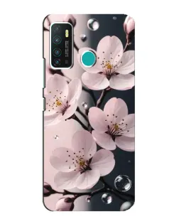 Чехол для Infinix Hot 9 / Hot 9 Pro с картинкой «Нежная сакура и капли» Чехол для Infinix Hot 9 / Hot 9 Pro с картинкой «Нежная сакура и капли»