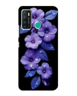 Чехол для Infinix Hot 9 / Hot 9 Pro с картинкой «Фиолетовые цветы с росою» Чехол для Infinix Hot 9 / Hot 9 Pro с картинкой «Фиолетовые цветы с росою»