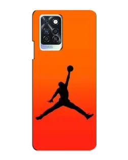 Чохол для Infinix Note 10 Pro з картинкою «Jordan Sunset»