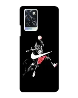 Чохол для Infinix Note 10 Pro з картинкою «Jordan Jumpman»