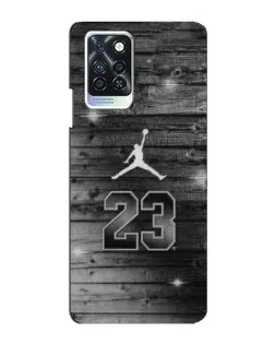 Чохол для Infinix Note 10 Pro з картинкою «Jordan Carbon 23»