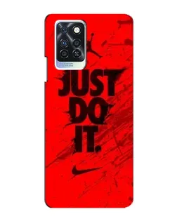 Чохол для Infinix Note 10 Pro з картинкою «Nike Just Do It»