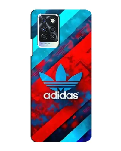 Чехол для Infinix Note 10 Pro с картинкой «Абстракция Adidas»