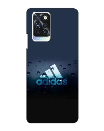 Чехол для Infinix Note 10 Pro с картинкой «Adidas Water Drops»