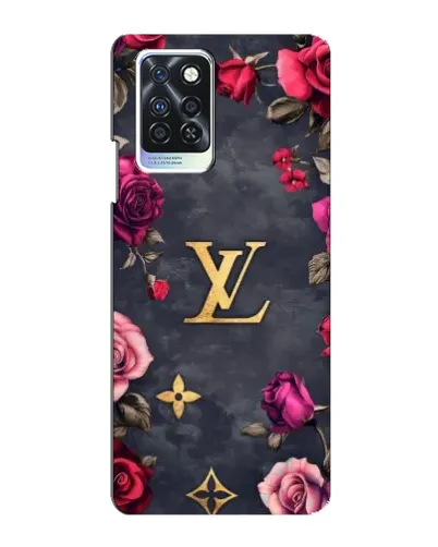 Чехол для Infinix Note 10 Pro с картинкой «Цветочный Louis Vuitton»