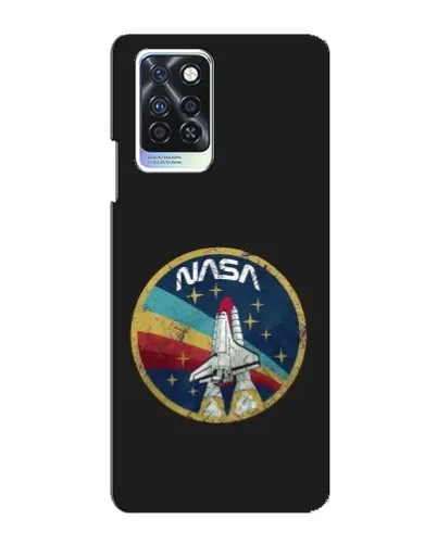 Чехол для Infinix Note 10 Pro с картинкой «NASA — эмблема миссии»
