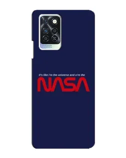 Чехол для Infinix Note 10 Pro с картинкой «NASA — глубокий космос»