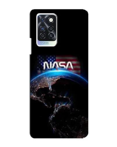 Чехол для Infinix Note 10 Pro с картинкой «Земля из космоса NASA»