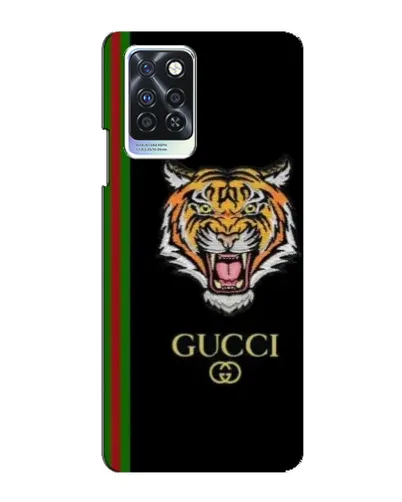 Чехол для Infinix Note 10 Pro с картинкой «Тигр Gucci»